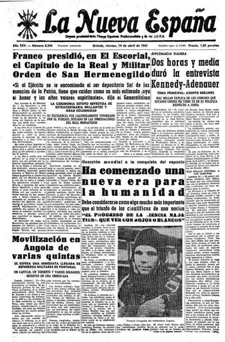 Portada Viernes 14 de  de 1961