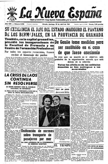 Portada Domingo 30 de  de 1961