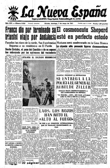 Portada Domingo 7 de  de 1961