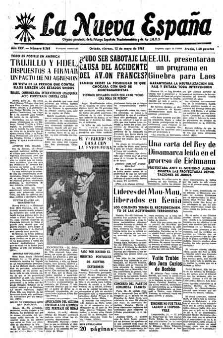 Portada Viernes 12 de  de 1961
