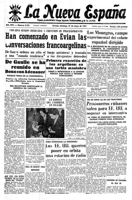 Portada Domingo 21 de  de 1961