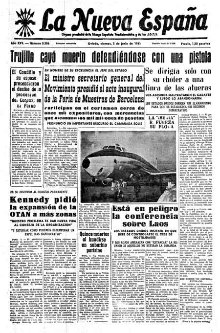 Portada Viernes 2 de  de 1961