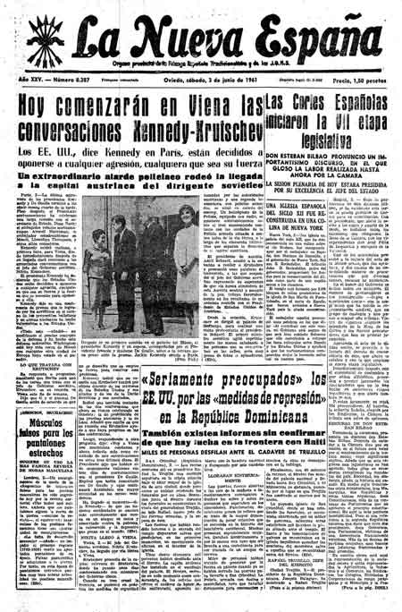 Portada Sábado 3 de  de 1961