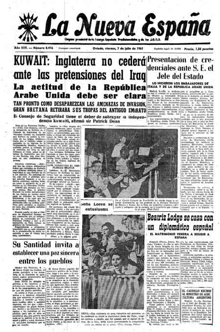 Portada Viernes 7 de  de 1961