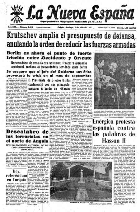 Portada Domingo 9 de  de 1961
