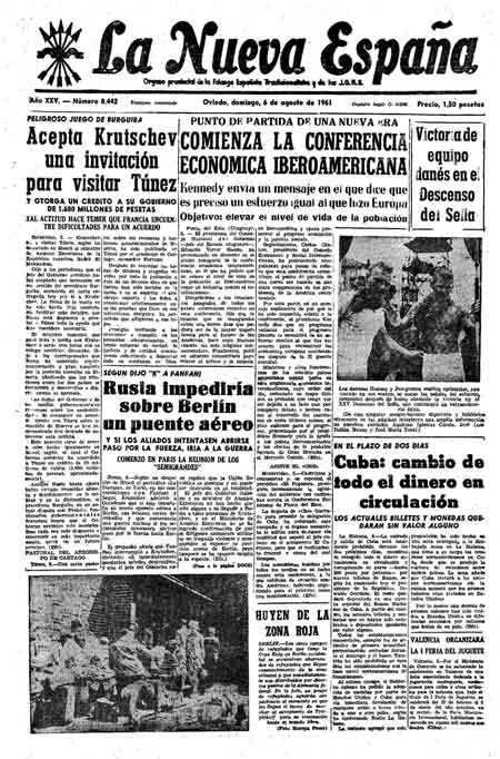 Portada Domingo 6 de  de 1961