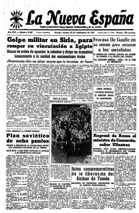 Portada Viernes 29 de  de 1961