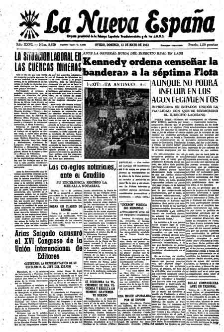Portada Domingo 13 de  de 1962