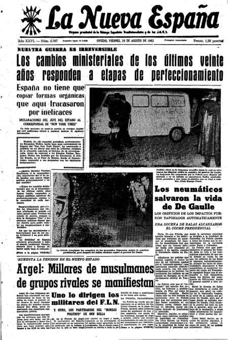 Portada Viernes 24 de  de 1962