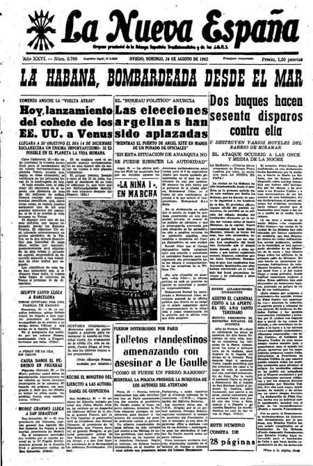 Portada Domingo 26 de  de 1962