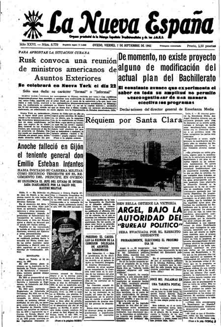 Portada Viernes 7 de  de 1962
