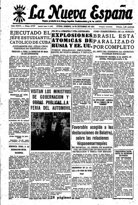 Portada Domingo 16 de  de 1962