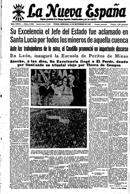 Portada Miércoles 19 de  de 1962