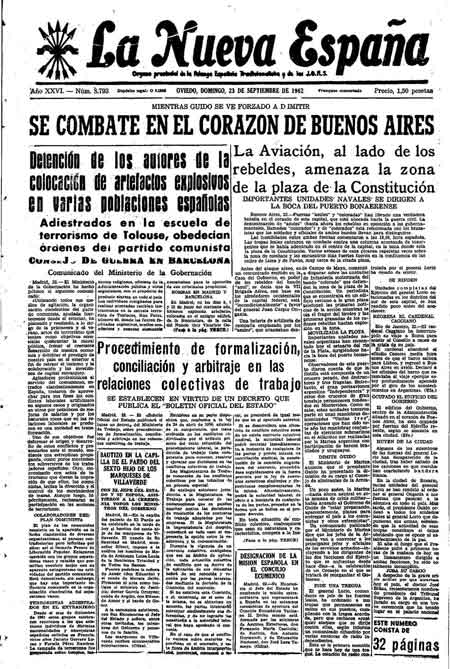 Portada Domingo 23 de  de 1962