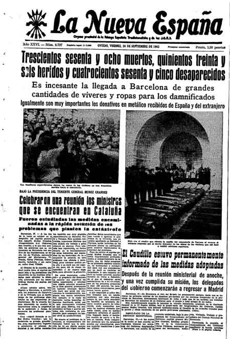 Portada Viernes 28 de  de 1962