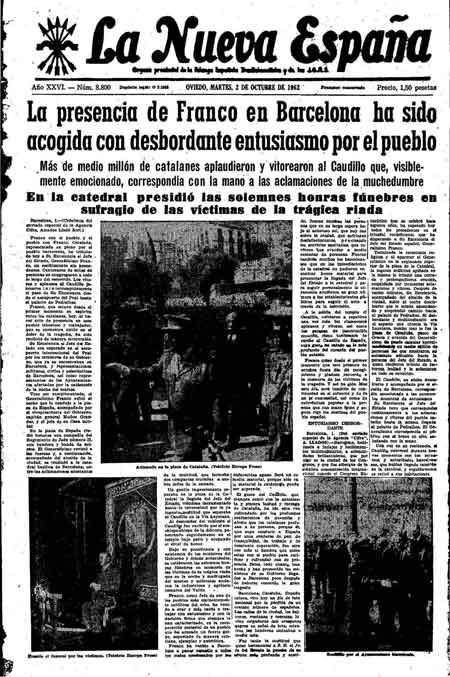 Portada Martes 2 de Octubre de 1962