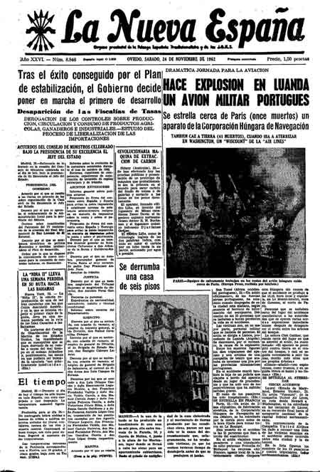 Portada Sábado 24 de Noviembre de 1962
