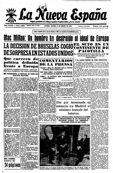 Portada Jueves 31 de  de 1963