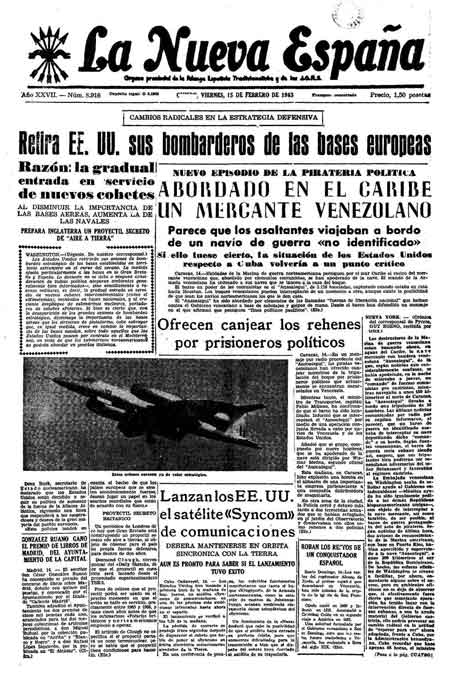 Portada Viernes 15 de  de 1963