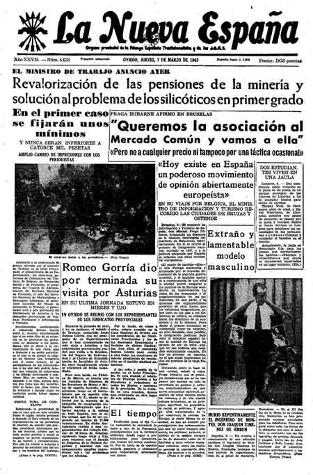 Portada Jueves 7 de  de 1963