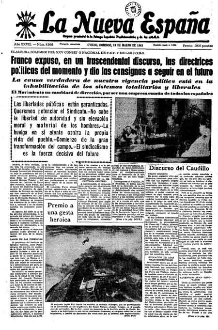 Portada Domingo 10 de  de 1963