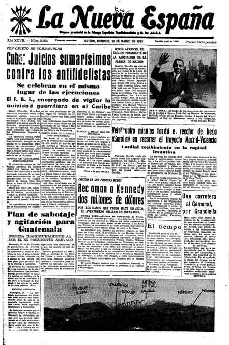 Portada Domingo 31 de  de 1963