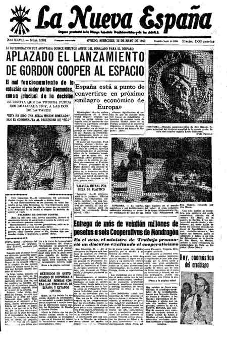 Portada Miércoles 15 de  de 1963