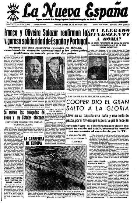 Portada Jueves 16 de  de 1963