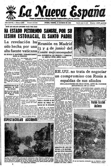 Portada Viernes 24 de  de 1963