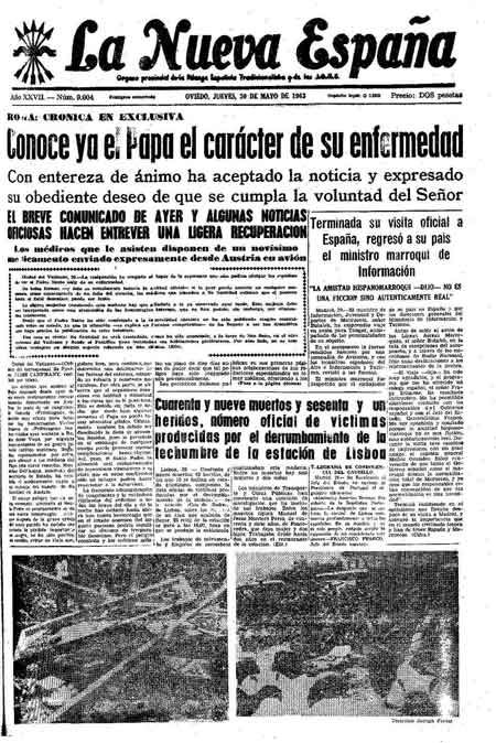 Portada Jueves 30 de  de 1963
