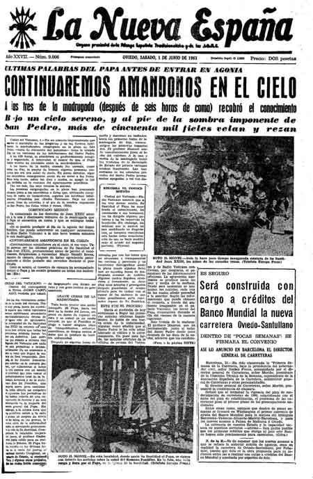Portada Sábado 1 de  de 1963