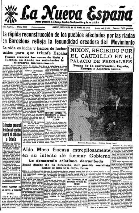 Portada Miércoles 19 de  de 1963