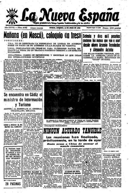Portada Domingo 14 de  de 1963