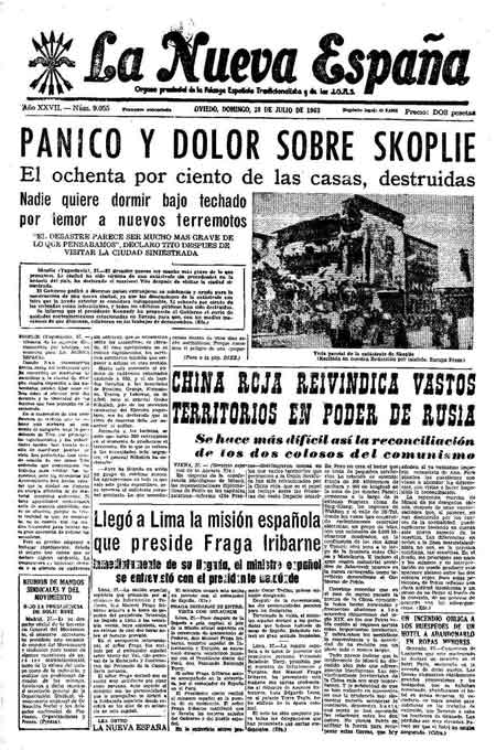 Portada Domingo 28 de  de 1963