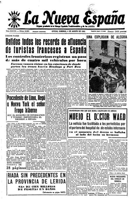 Portada Domingo 4 de  de 1963