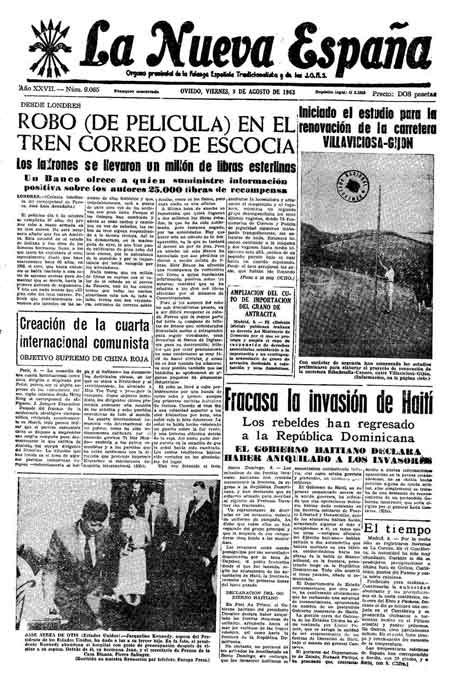 Portada Viernes 9 de  de 1963