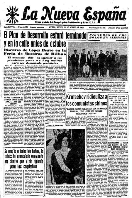 Portada Jueves 22 de  de 1963