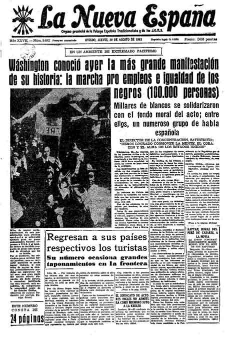 Portada Jueves 29 de  de 1963