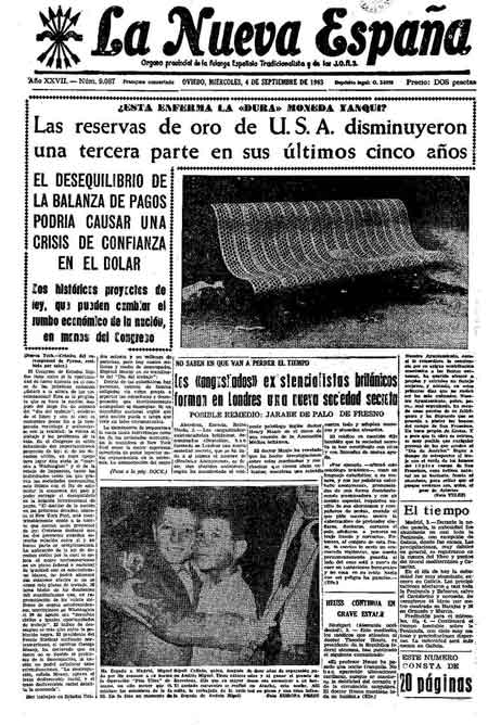 Portada Miércoles 4 de  de 1963