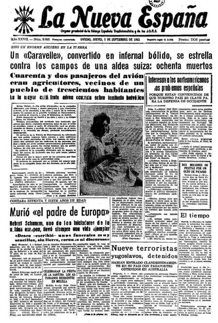 Portada Jueves 5 de  de 1963