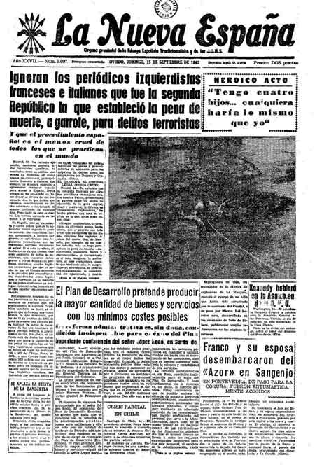 Portada Domingo 15 de  de 1963