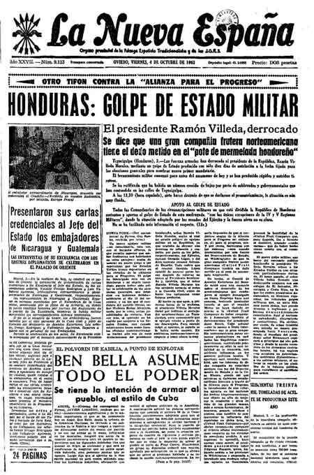 Portada Viernes 4 de Octubre de 1963
