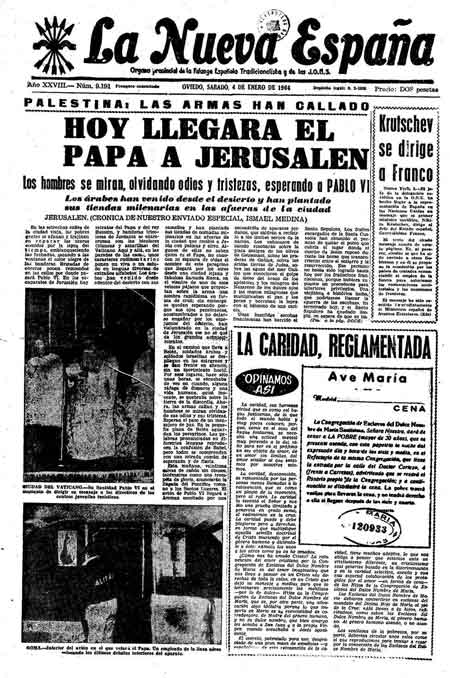 Portada Sábado 4 de  de 1964