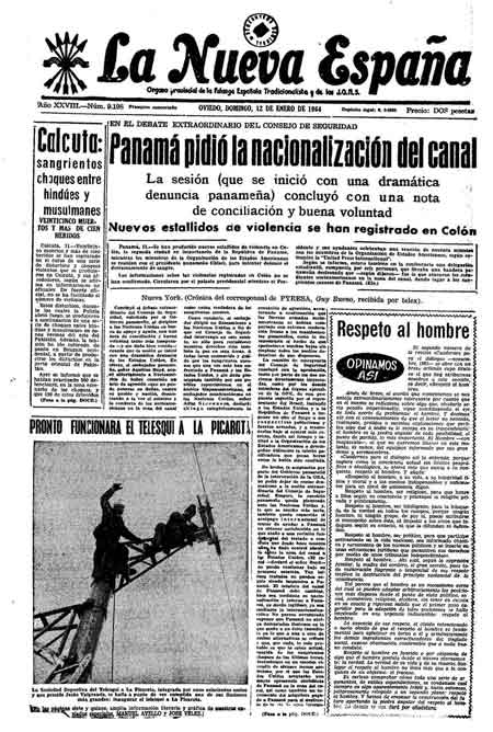 Portada Domingo 12 de  de 1964