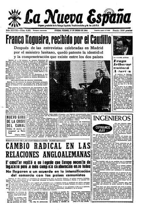 Portada Viernes 17 de  de 1964