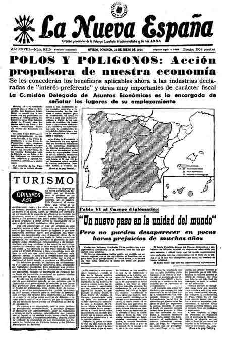 Portada Domingo 26 de  de 1964