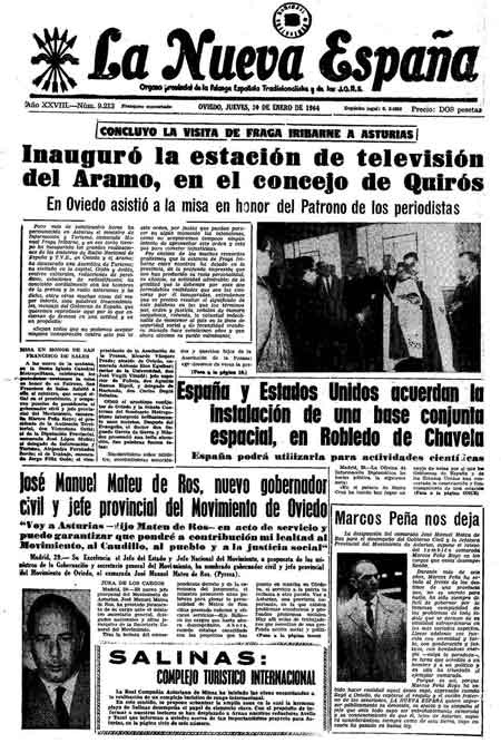 Portada Jueves 30 de  de 1964