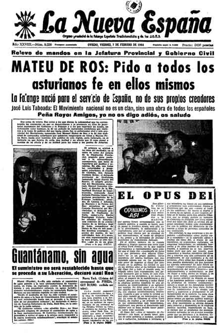 Portada Viernes 7 de  de 1964