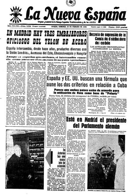 Portada Domingo 23 de  de 1964