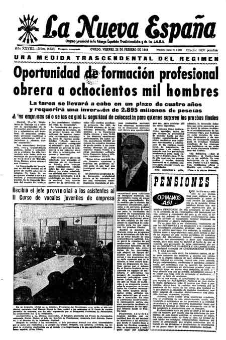 Portada Viernes 28 de  de 1964